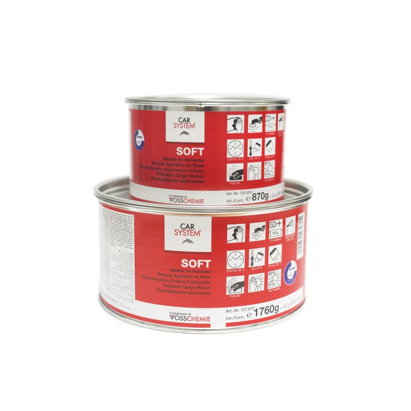 Шпатлевка Carsystem универсальная Soft 1,8кг.