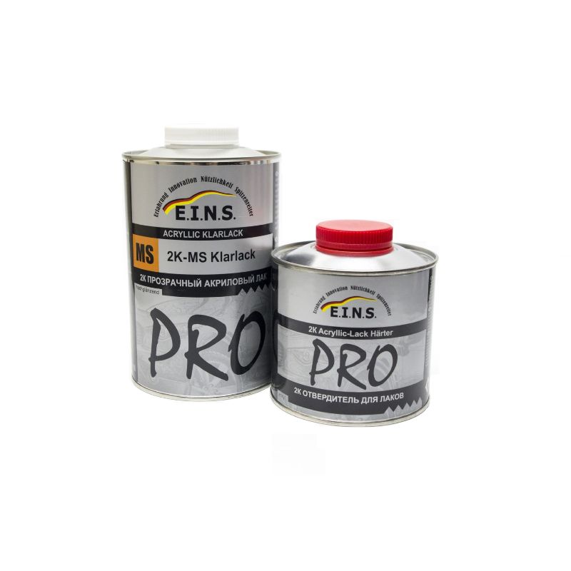 Лак EINS MS PRO акриловый 1+0,5л. отв. Бельгия