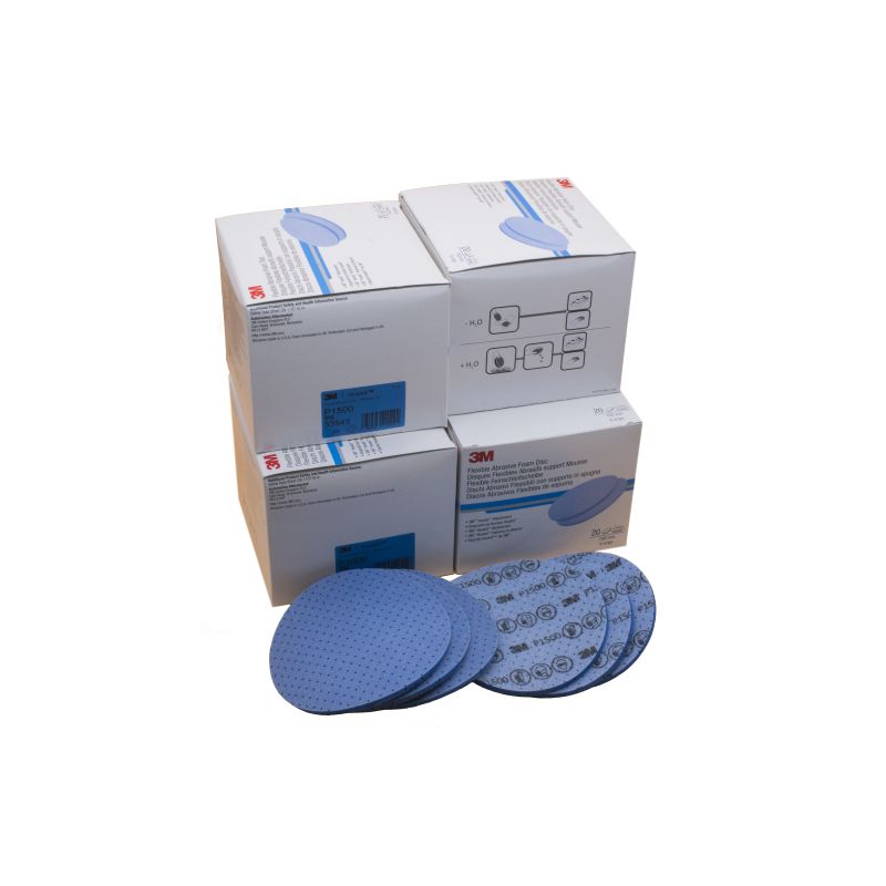 Круг 3M на мягкой подложке P800 150мм.