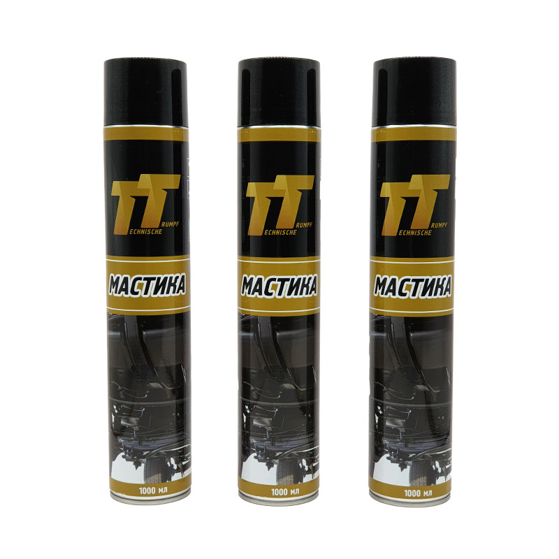 Мастика ТТ антикоррозийнная 1000мл. СПРЕЙ