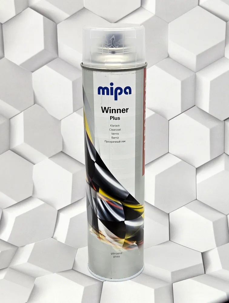 Лак Mipa Winner Plus прозрачный 600мл. СПРЕЙ