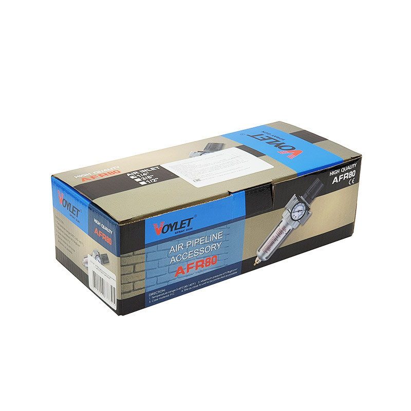 Фильтр VOYLET влагоотделитель с маном. и рег. давления 1/4