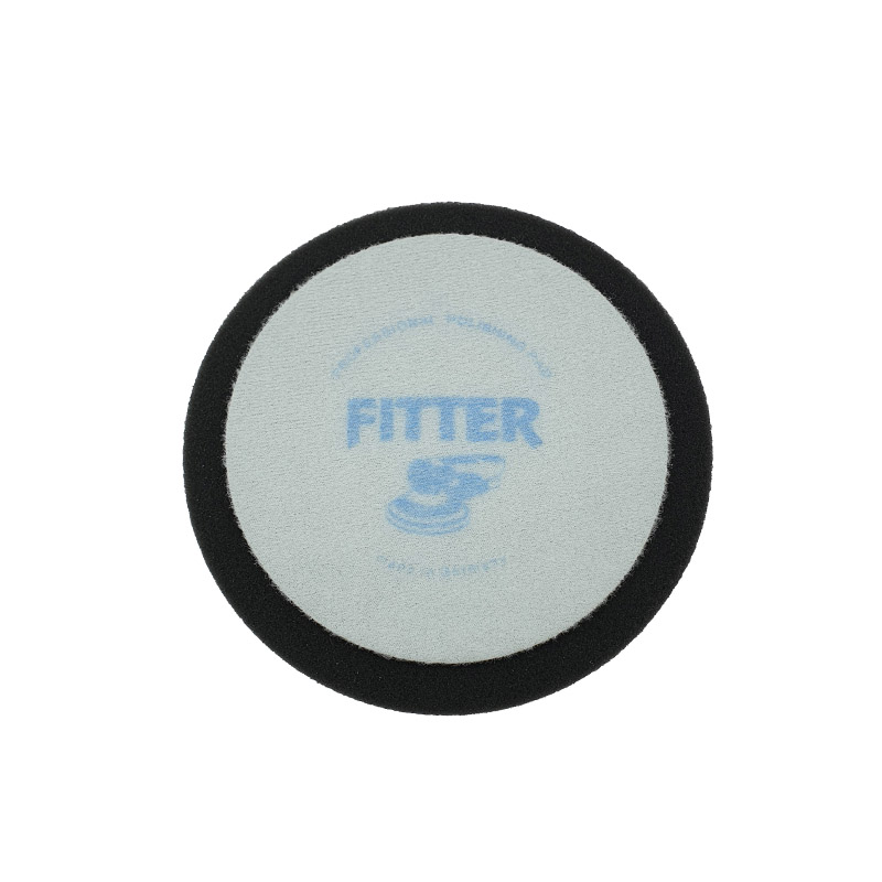Полировальник Fitter черный рифленный 150/30мм.
