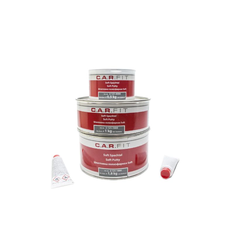 Шпатлевка CF полиэфирная Soft Plus 1кг.