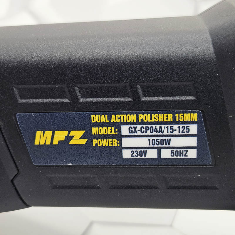 Машинка полировальная MFZ 125мм. эксцентрик 15мм. 1050W