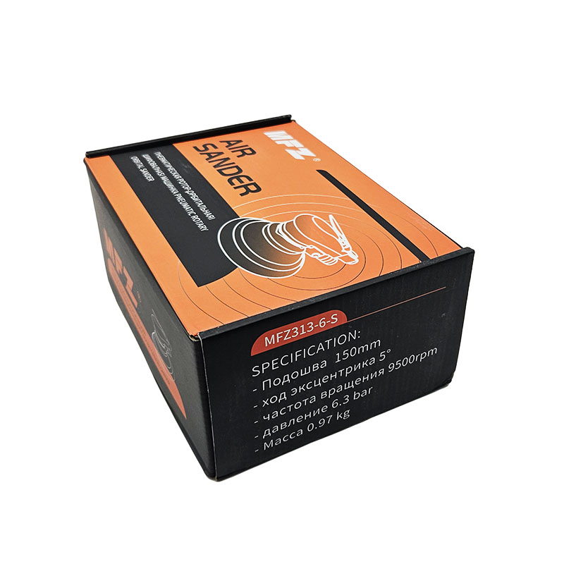 Машинка шлифовальная MFZ пневматическая 150мм., эксцентрик 5мм.