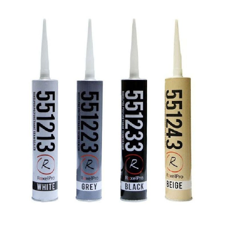 Герметик RoxelPro ПУ бежевый многоцелевой 310мл.