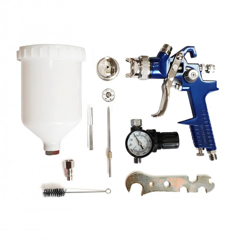 Краскопульт MFZ HVLP 1.4+1.7мм блистер верхний бачок 600мл.