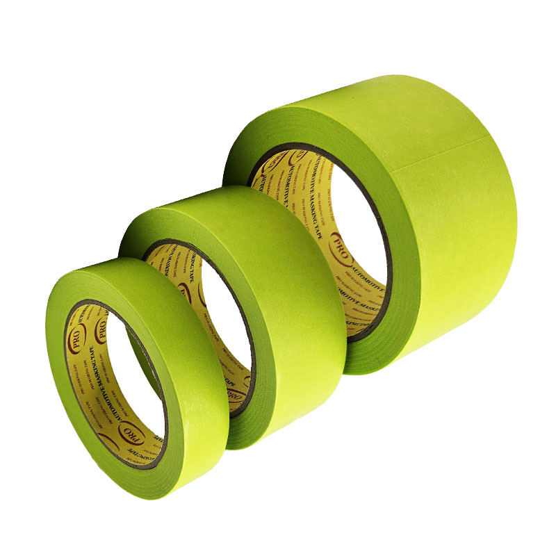 Скотч MFZ малярный 24мм.х40м. 100°С зеленый