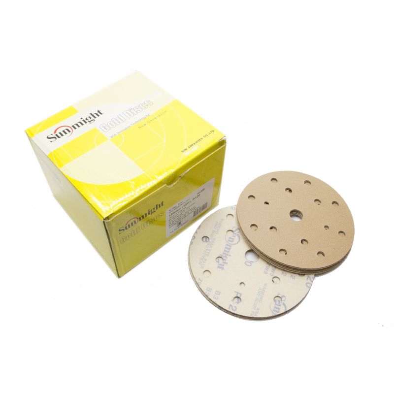 Круг SunMight Gold 150мм. P400 15 отв. B312T абразивный