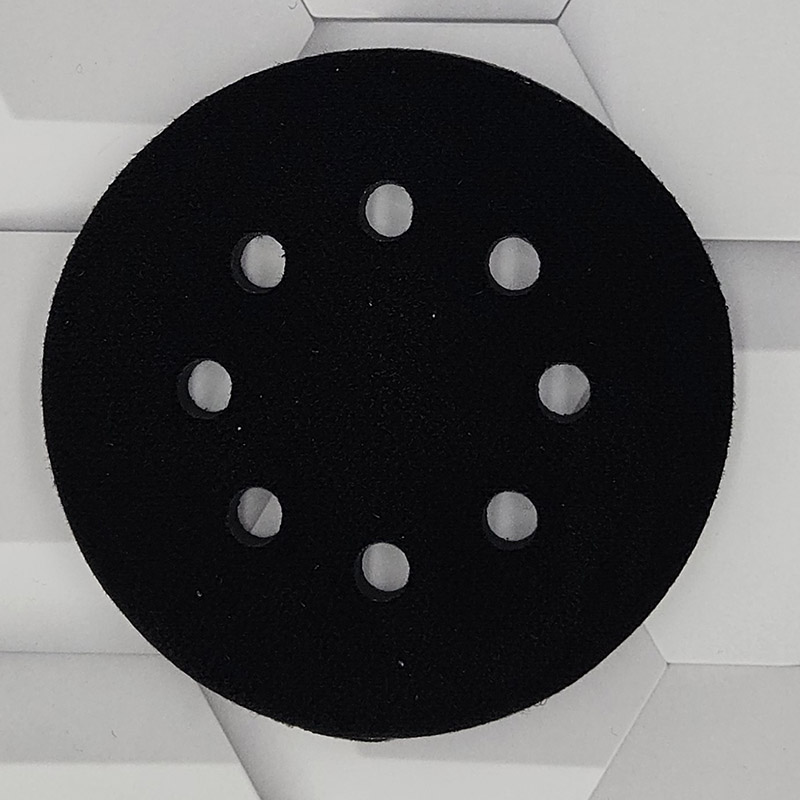 Подложка защитная Ø125мм. 10мм. 8 отв.