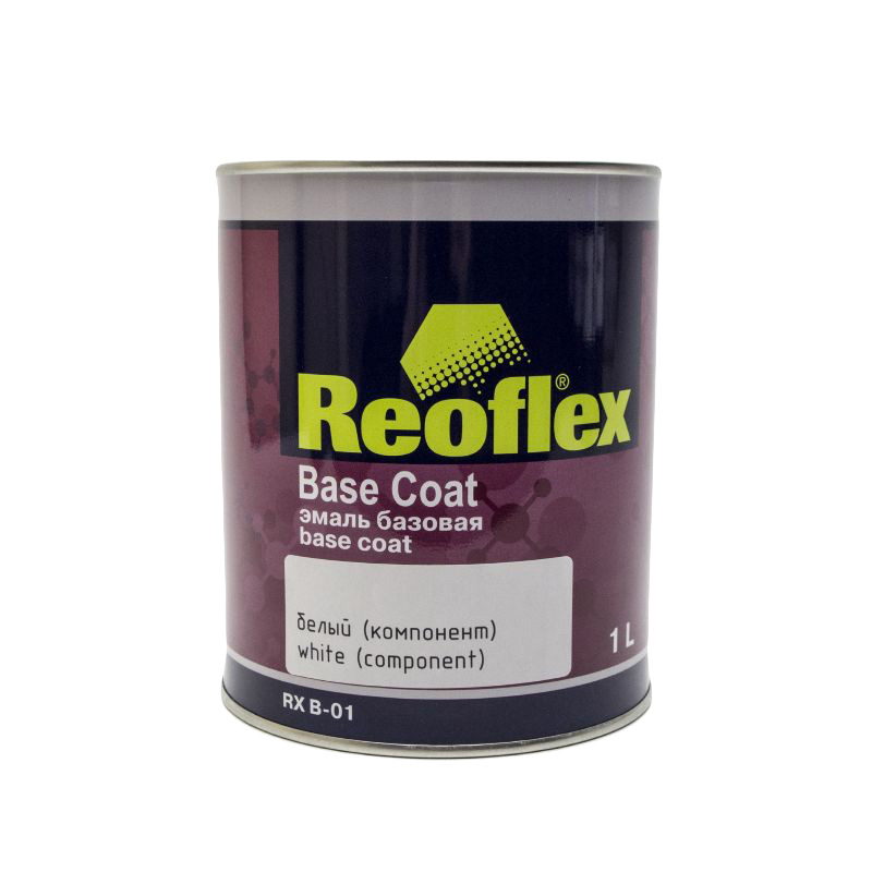 Эмаль Reoflex базовая белый компонент 1л.
