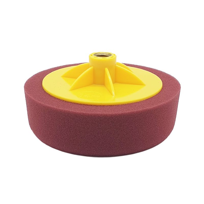 Полировальник MFZ бордовый жесткий 150мм. М14 США