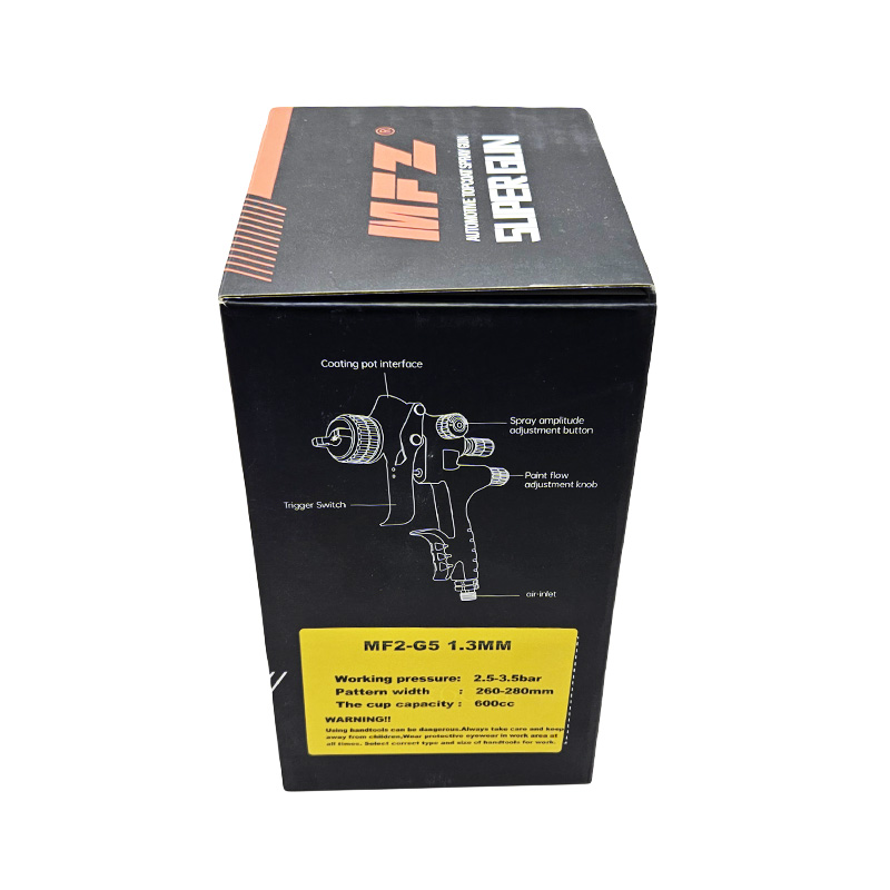 Краскопульт MFZ G5-RP LVMP дюза 1,3мм. верхний бачок 600мл.