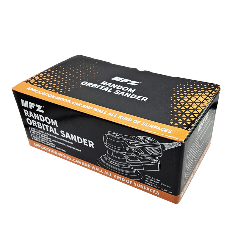 Машинка шлифовальная MFZ электрическая бесщеточная 150мм., эксцентрик 5мм.