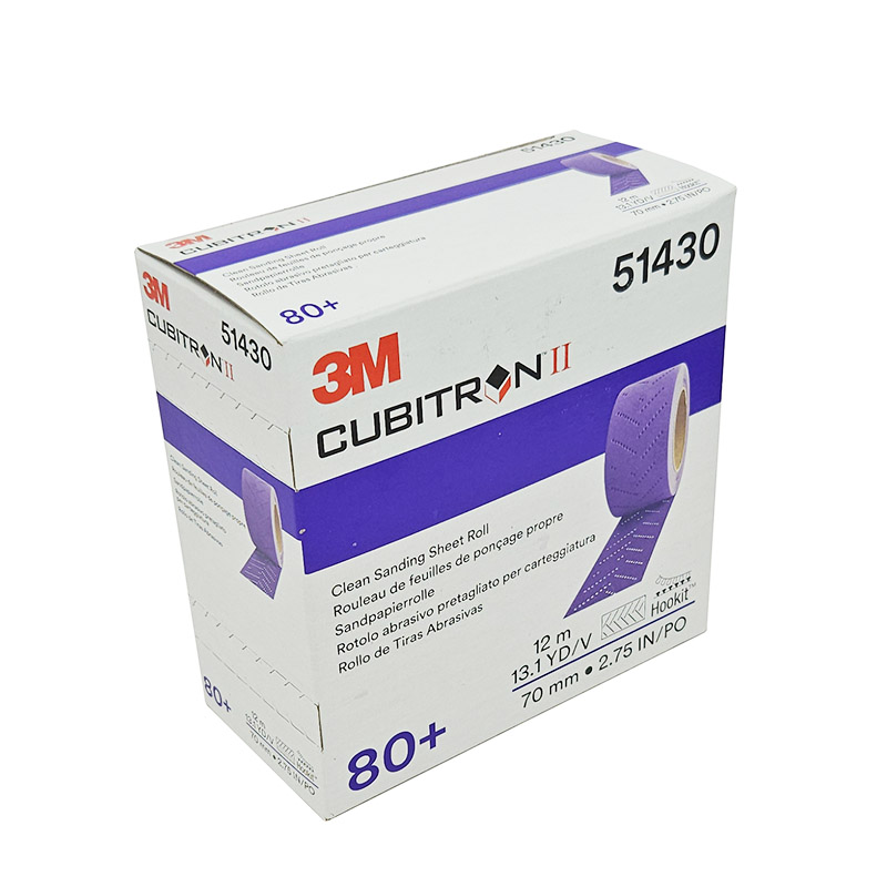 Полоса 3M Cubitron II™ 737U 70мм. P80+ в рулоне 12м.