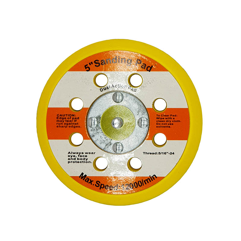 Тарелка опорная (оправка) TOR 3000 для абразивных кругов D125мм. 8 отв., 5/16