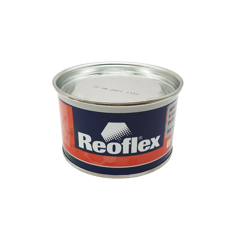 Шпатлевка Reoflex с алюминием Alumet 0.6кг.