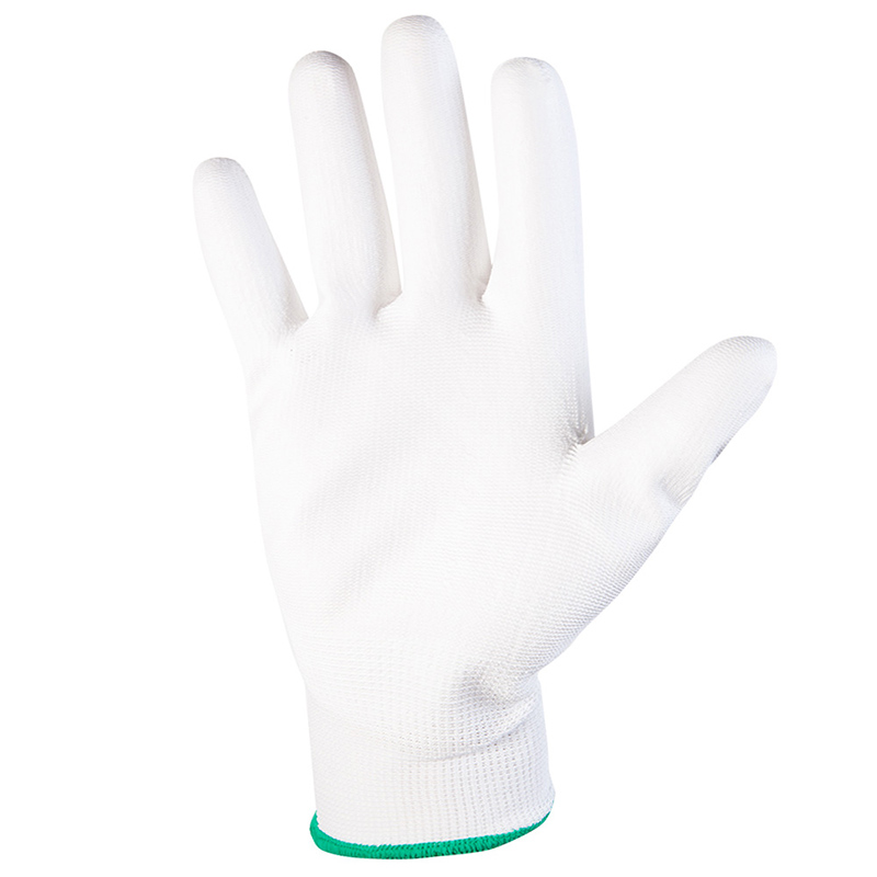 Перчатки защитные Jeta Safety с полиуретановым покрытием, белый S