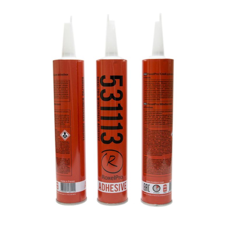 Клей герметик RoxelPro для вклейки стекол 2ч. 310мл.