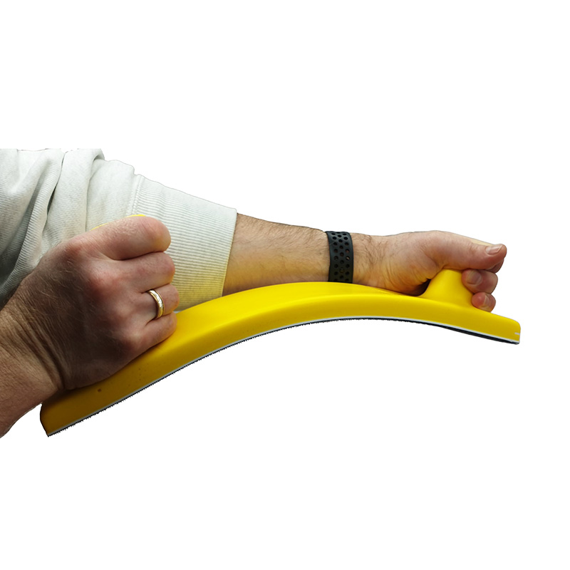 Шлифблок TOR длинный 400х70мм. полужесткий