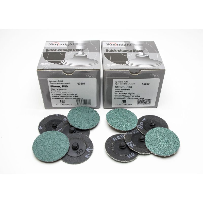 Круг SunMight фибровый 50мм. Roloc P24
