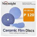 Круг Sunmight CERAMIC 125мм. P120 L712T шлифовальный