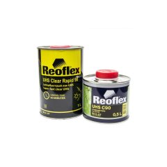 Лак Reoflex Rapid C90 супербыстрый 1+0,5л. комплект с отвердителем