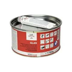 Шпатлевка Carsystem стекловолоконная Glas 1,8кг.