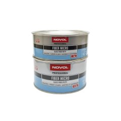 Шпатлевка Novol стекловолокон. Fiber Micro 1,8кг.
