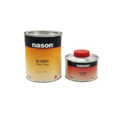 Грунт NASON HS 4+1 серый 1+0,25л. отв.