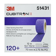 Полоса 3M Cubitron II™ 737U 70мм. P120+ в рулоне 12м.