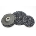 Круг зачистной кораловый APC Clean&Strip 150мм. на дрель черный