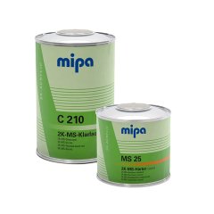 Лак Mipa MS C210 акриловый 1+0,5л. комплект с отвердителем