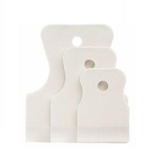 Шпатель TOR резиновый (3шт. 40/60/80мм. белые)