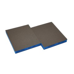 Губка Sia sponge flex 2-х сторонняя Ultrafine синяя 120х98х13мм.