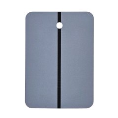 Тест пластины Teskom металл. светло-серые (уп.100 шт.)