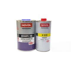 Лак Novol HS NOVACRYL 590 акриловый 1+0,5л. отв.