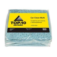 Фотография - Салфетка TOP10 сверхпрочная Multi Polytex для протирки и обезжиривания 267x420мм. (уп.25 шт.) (Арт.: 10.603.0025)
