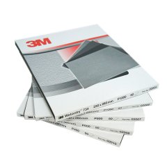 Бумага наждачная 3M P1200 шлифовальная водостойкая Wetordry 734 280x230мм.