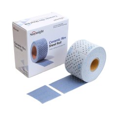 Полоса шлифовальная Sunmight CERAMIC L712T 70х70мм. P400 в рулоне с перфорацией 12м.