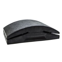 Шлифблок TOR резиновый с зажимами 120х70мм.