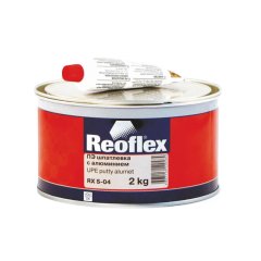 Шпатлевка Reoflex с алюминием Alumet 2кг.