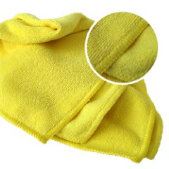 Салфетка RoxelPro полировальная MICROSHINE 40х40см. желтая