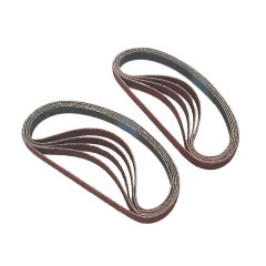 Лента RoxelPro абразивная P80+ керамика 10*330мм.