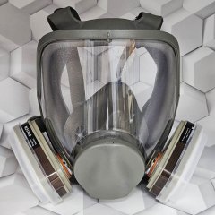 Маска полнолицевая 6800 размер М в сборе