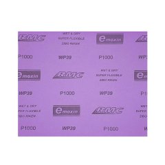 Бумага наждачная RMC P1000 шлифовальная водостойкая 280x230мм.