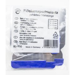 Шпатель RoxelPro металлический япончик (набор 4шт.: 50,80,100,120мм.)