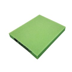 Губка Wooste 2-х сторонняя 180 зеленая 120х98х13мм.