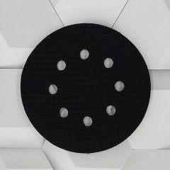 Подложка защитная Ø125мм. 10мм. 8 отв.